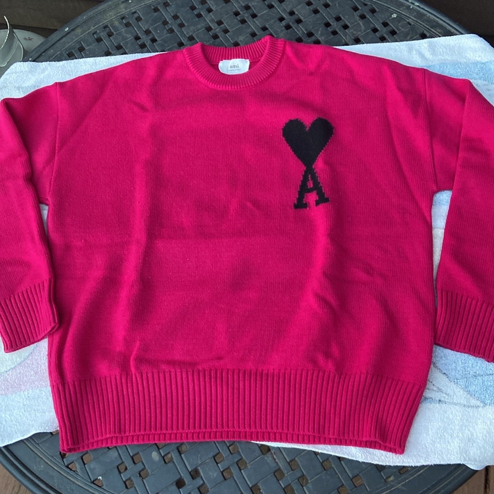 Ami Paris Ami de Coeur Crewneck Sweater